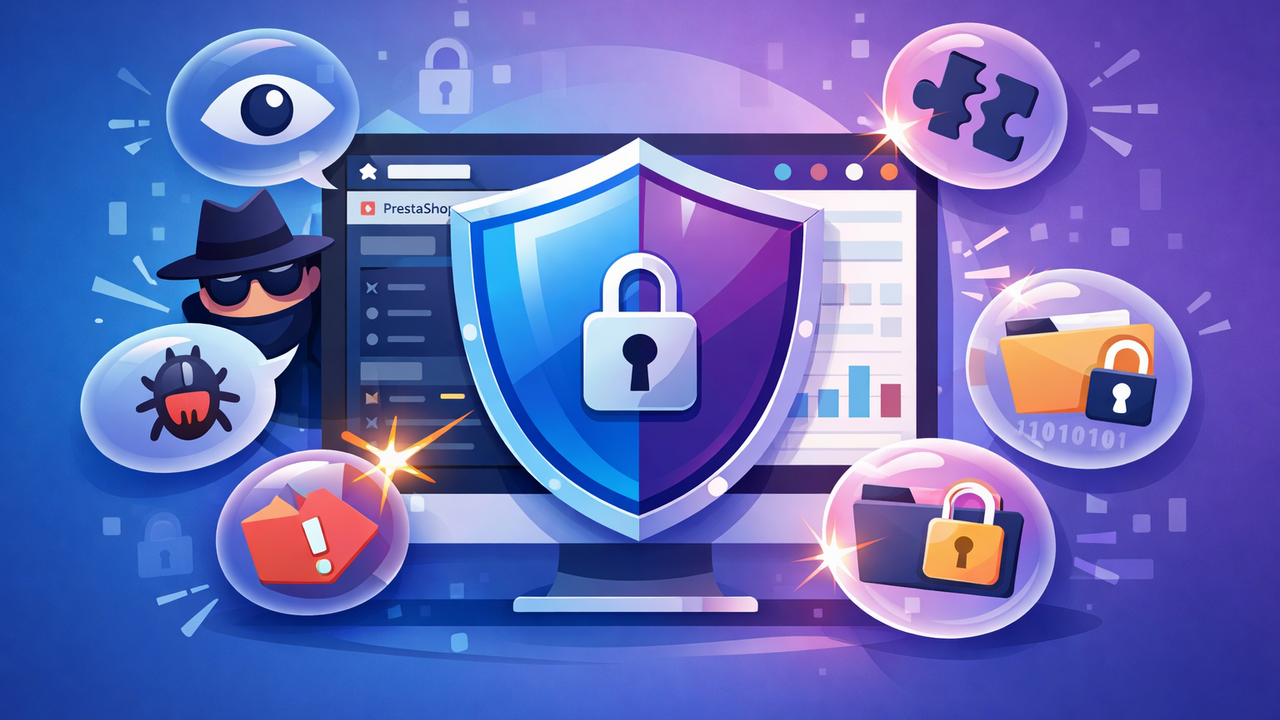 Prestashop mises a jour securite donnees clients